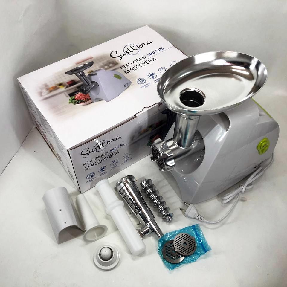 Мясорубка Suntera 1800 Вт Белый (267175) - фото 3 Мясорубка Suntera 1800 Вт Белый (267175) - фото 3