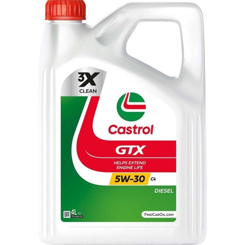 Моторное масло Castrol GTX C4 5W-30 4 л
