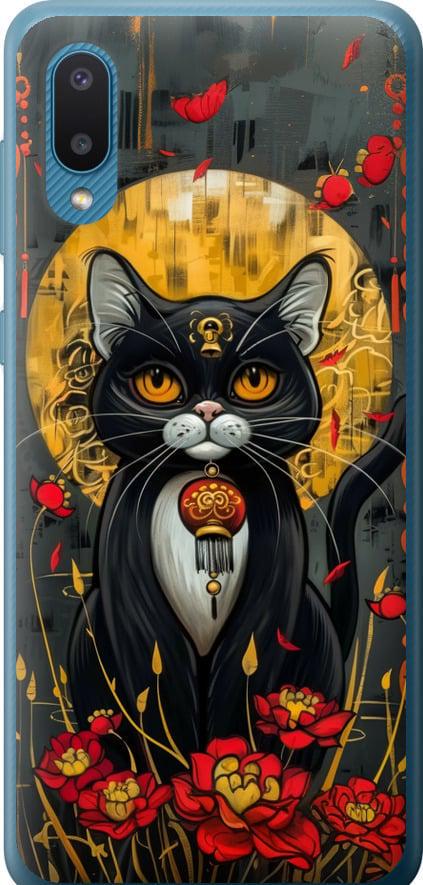 Чехол на Samsung Galaxy A02 A022G China Cat (6134u-2260-42517) Чехол на Samsung Galaxy A02 A022G China Cat (6134u-2260-42517)