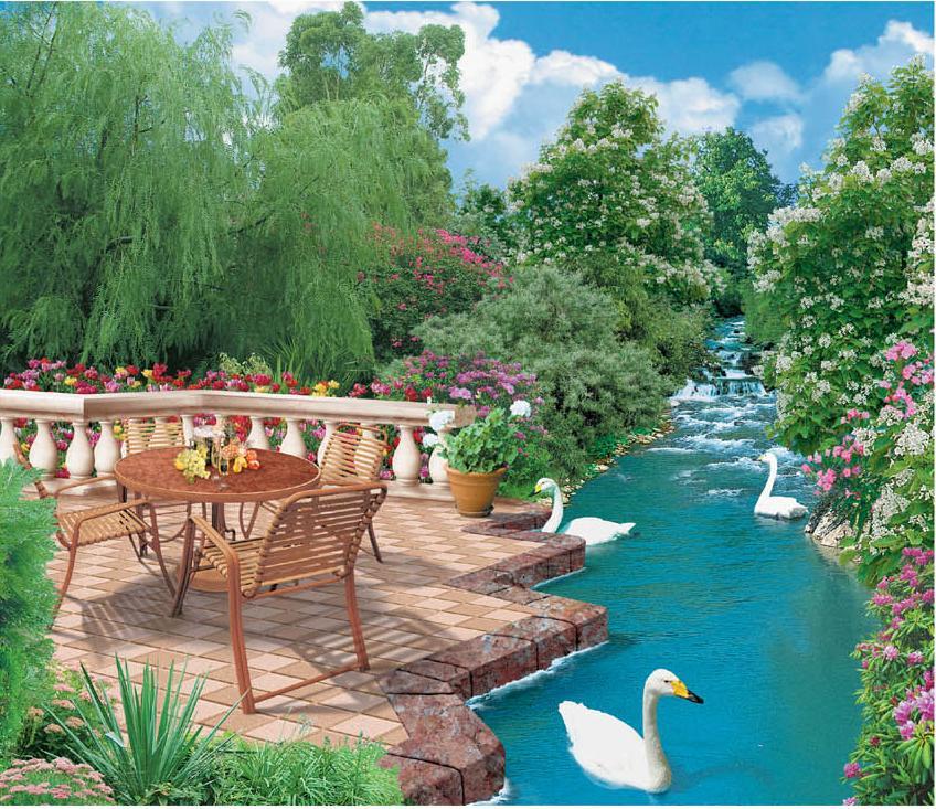 Фотообои на бумажной основе Artdecor Идилия 201х242 см 15Л (2000000451022)