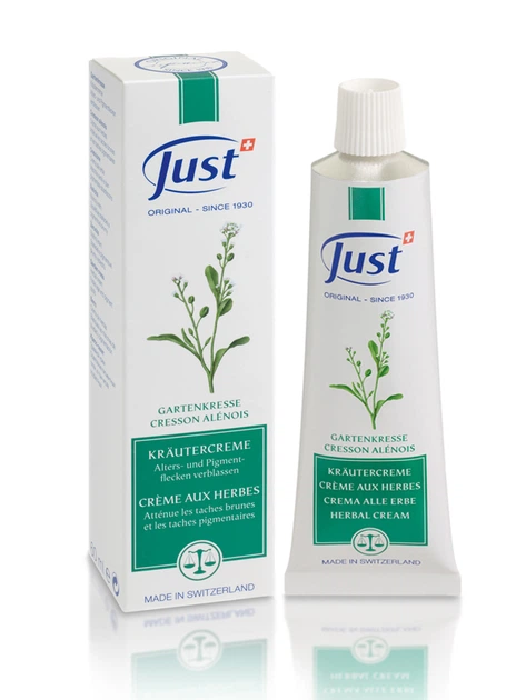 Крем JUST против возрастных пигментных пятен Кресс-салат/Garden Cress 30 мл