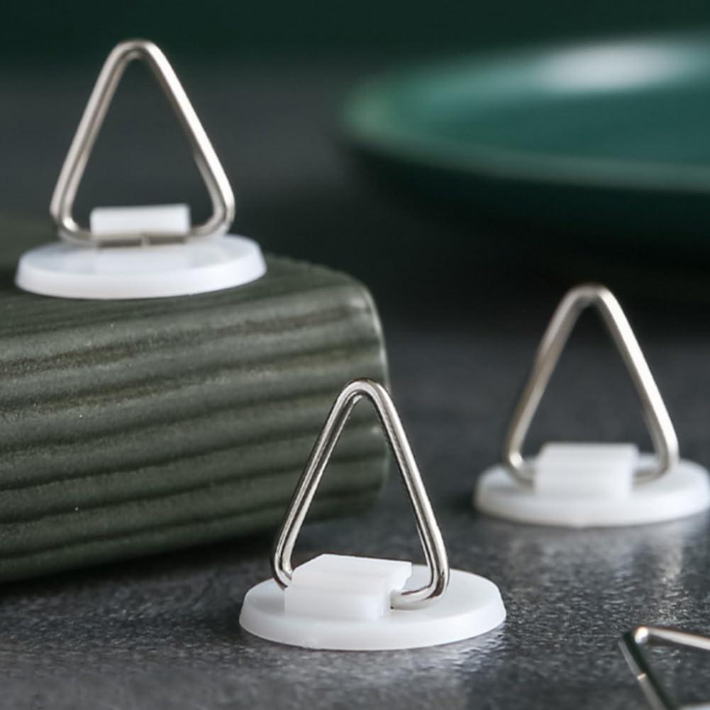 Крючок-подвеска круглый с клейкой основой для крепления декоративных тарелок/картин на стену Белый (3000003869) - фото 6