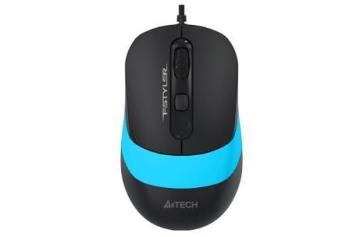 Мышь A4Tech Fstyler FM10 1600dpi USB Черный/Синий