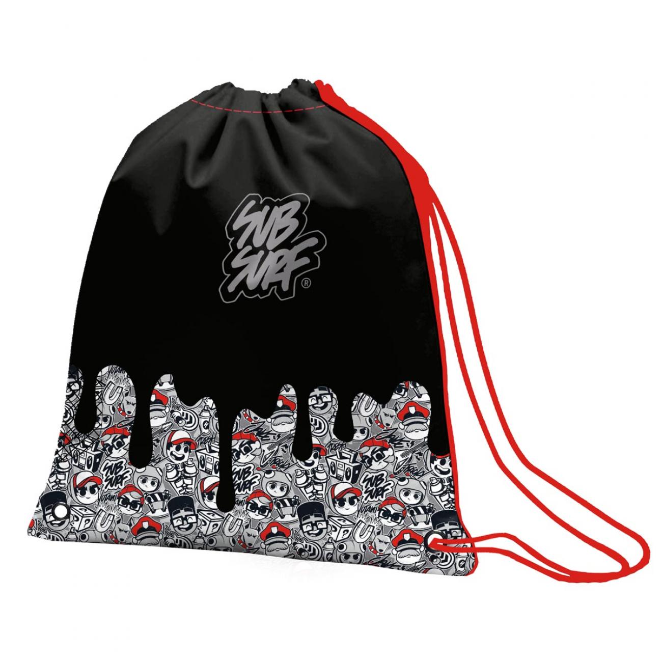 Сумка для обуви Yes SubSurf. Black and White Черный (558782)