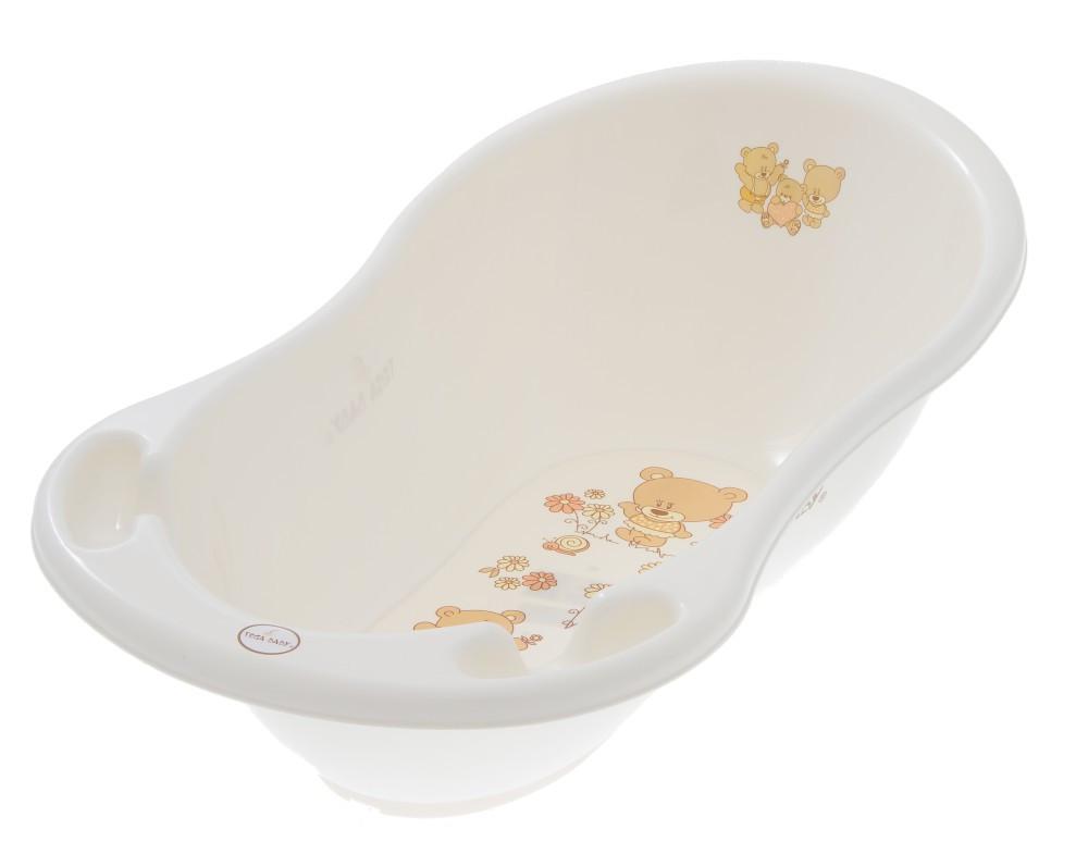Ванночка Tega Baby Медведики 86 см Белая жемчужина (5902963008756 MS-004-118)