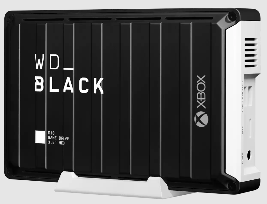 Зовнішній жорсткий диск WD D10 Game Drive for Xbox 12 TB Black (WDBA5E0120HBK-EESN)