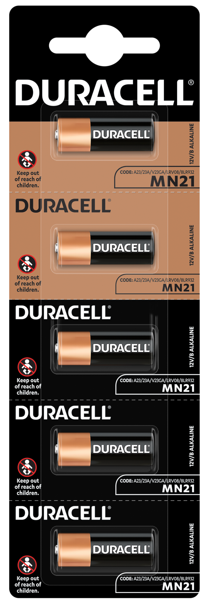 Батарейка Duracell MN21 1х5 шт. (UG-5008183)