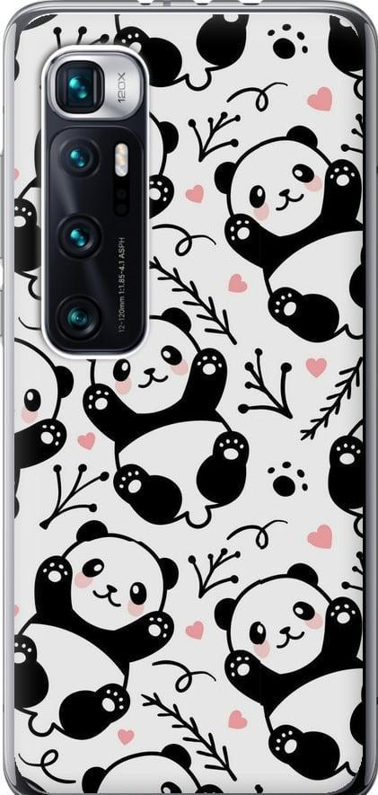 Чехол на Xiaomi Mi 10 Ultra Панды (4318t-2064-42517)