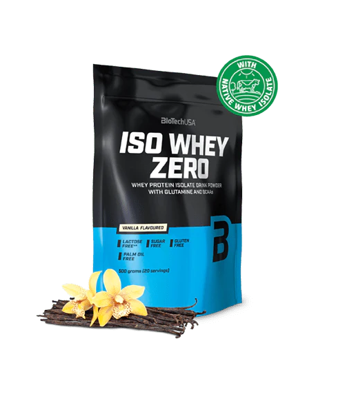 Протеїн BioTechUSA Iso Whey Zero 500 g 20 servings Vanilla