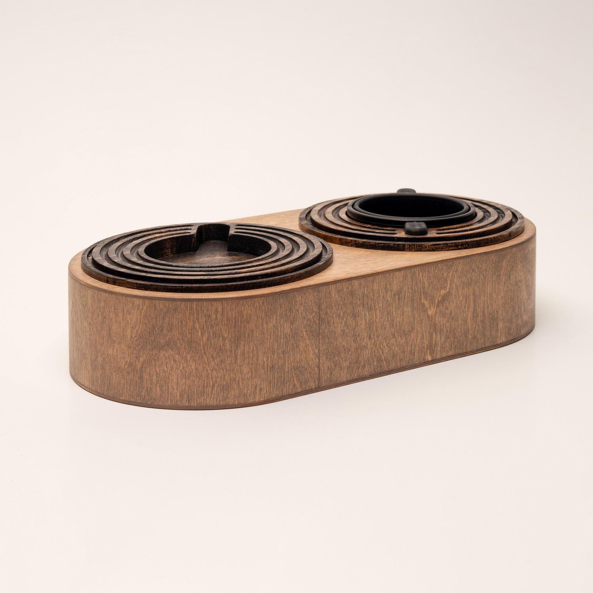 Підставка балансуюча Spillno Oval під келих/пляшку/банку з двосторонньою підставкою для чашки або тарілки (80003)