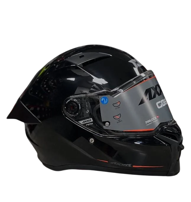 Мотошолом Axxis FENIX SOLID A1 L Gloss Black (50192) Мотошолом Axxis FENIX SOLID A1 L Gloss Black (50192)