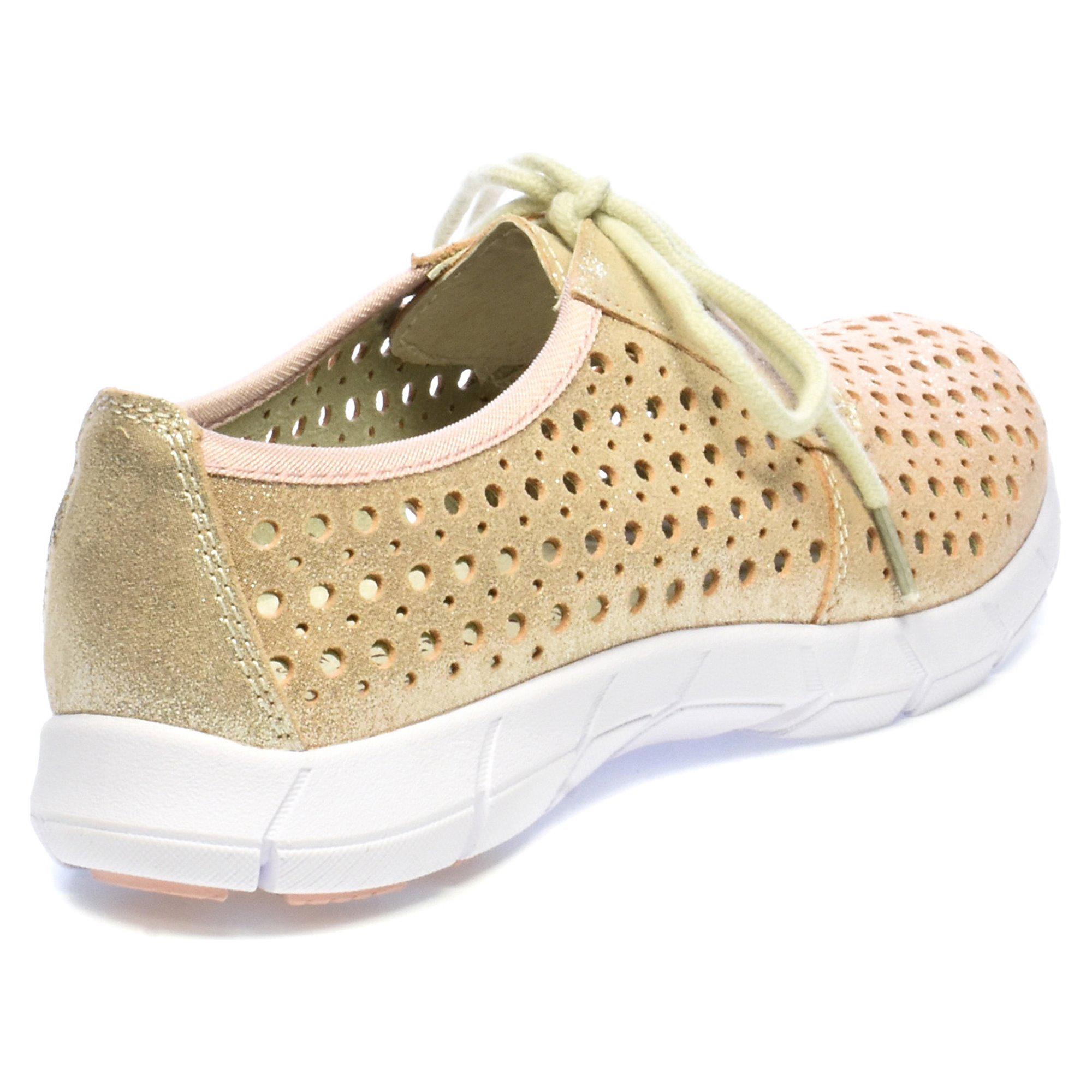 Кеди жіночі Baden р. 40 Бежевий/Золотий (088853-40) - фото 2 Кеди жіночі Baden р. 40 Бежевий/Золотий (088853-40) - фото 2