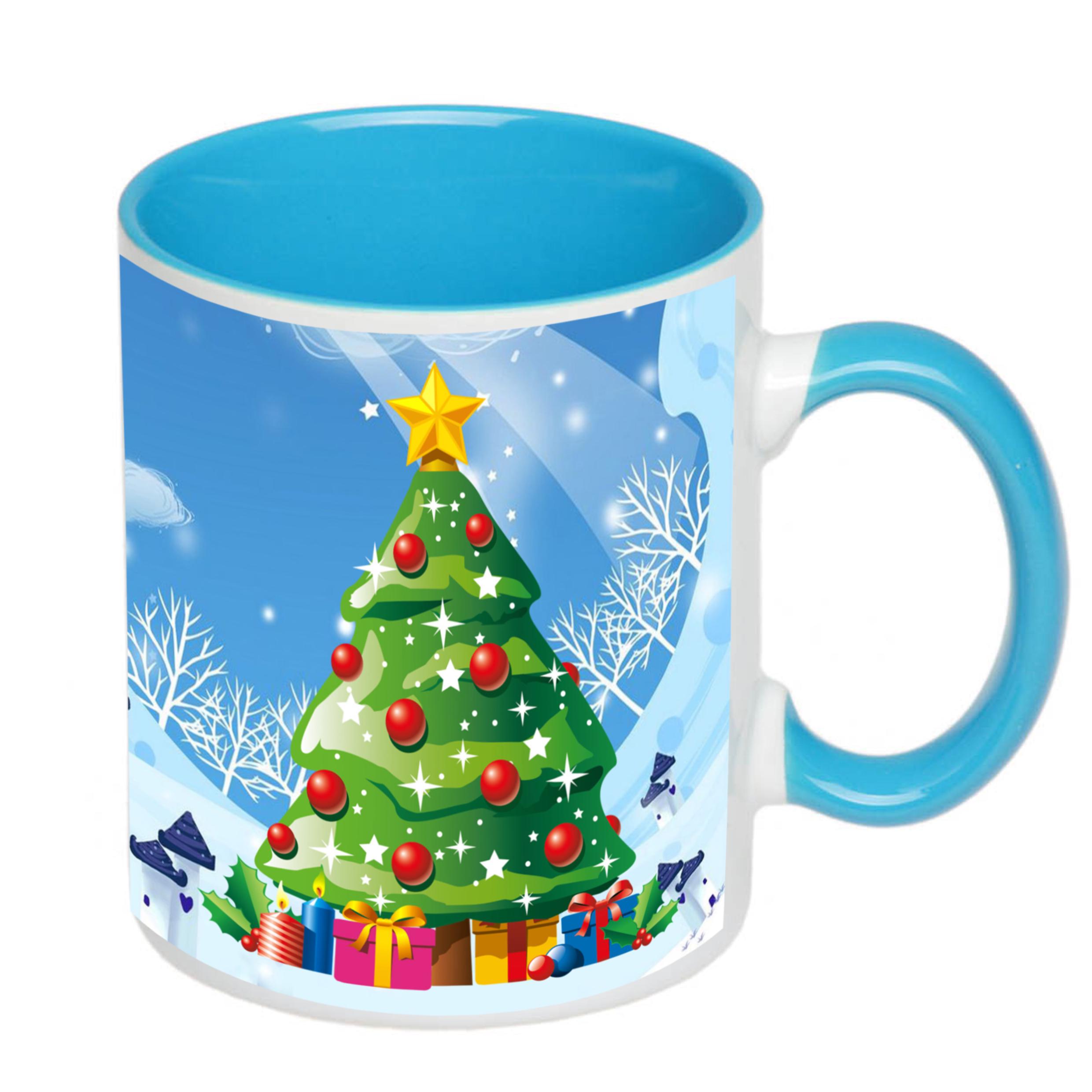 Чашка с принтом "Від святого Миколая" с именем №3 330 мл Голубой (16685) - фото 2 Чашка с принтом "Від святого Миколая" с именем №3 330 мл Голубой (16685) - фото 2