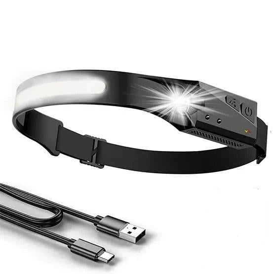 Фонарь налобный BL-G28 Type-C/сенсорный с датчиком движения (1942439828)