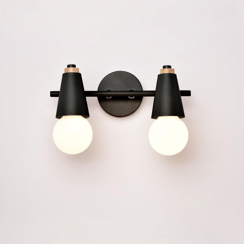 Настенный светильник Korno 2 Black (WL-0002300 M/Black)