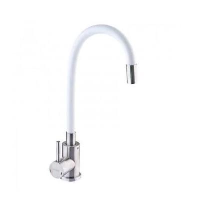 Смеситель кухонный Champion SUS-011 Refl White
