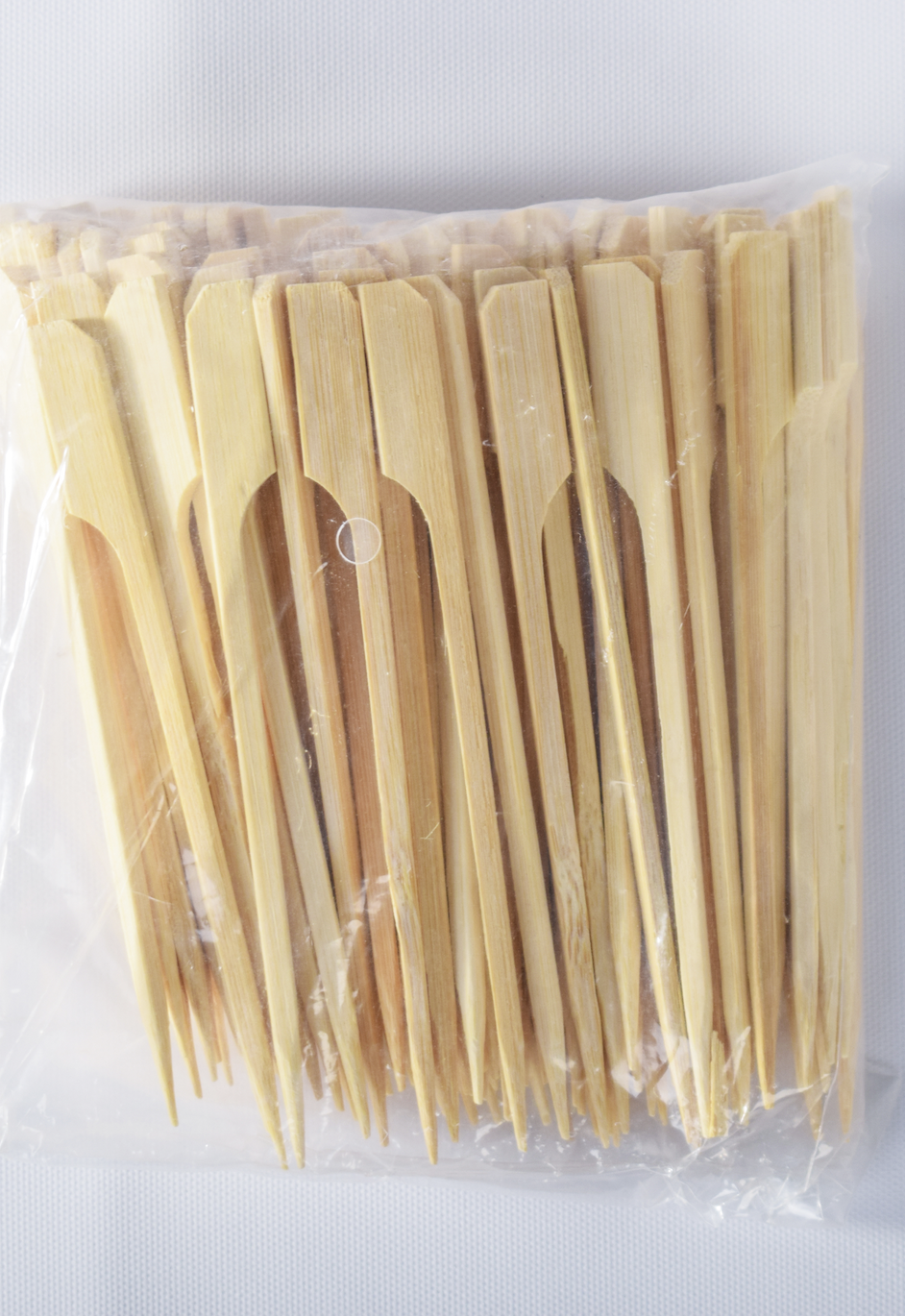 Шпажка бамбуковая деревянная Весло для канапе 12 см 100 шт.
