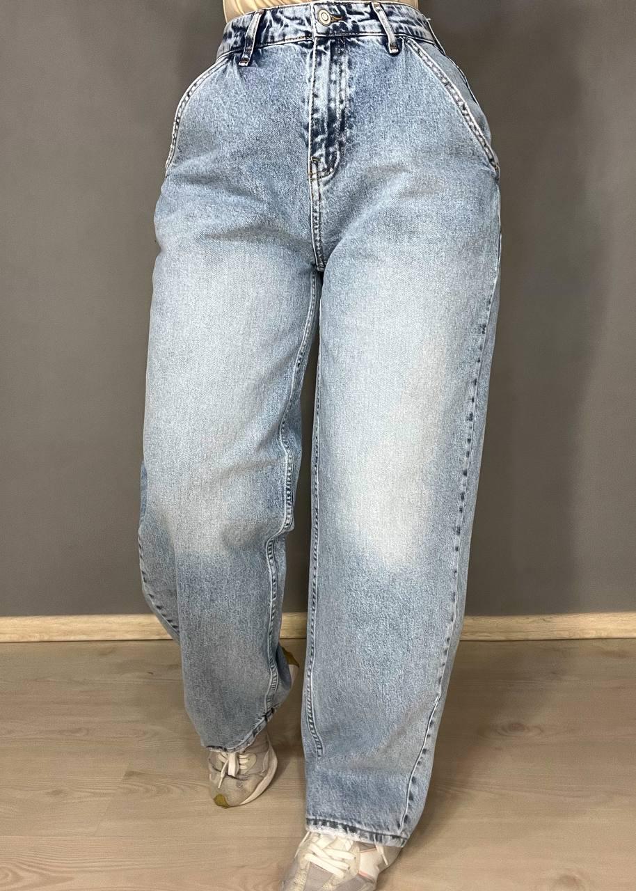 Джинси жіночі Mikaletta 9505 SKATER BALON jeans широкий крій банани косі кишені р. 29 Блакитний (3859) - фото 8 Джинси жіночі Mikaletta 9505 SKATER BALON jeans широкий крій банани косі кишені р. 29 Блакитний (3859) - фото 8