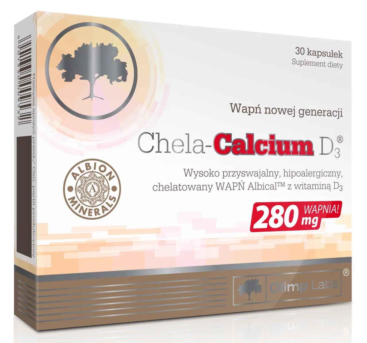 Витаминно-минеральный комплекс для спорта Olimp Nutrition Chela-Calcium D3 30 Caps Витаминно-минеральный комплекс для спорта Olimp Nutrition Chela-Calcium D3 30 Caps