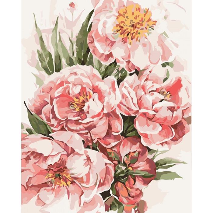 Картина по номерам Ідейка Пионы для любимой 40х50 см (KHO3046)