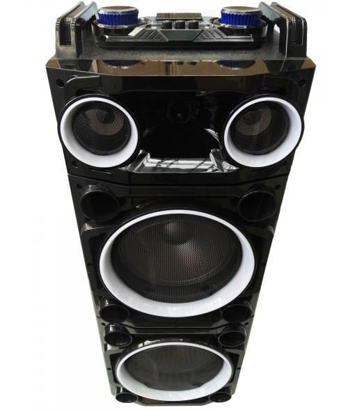 Акустическая система аккумуляторная XPRO CH-6210 60 Вт USB/SD/FM радио/Bluetooth/1 радиомикрофон/ДУ Черный (lp-91706)