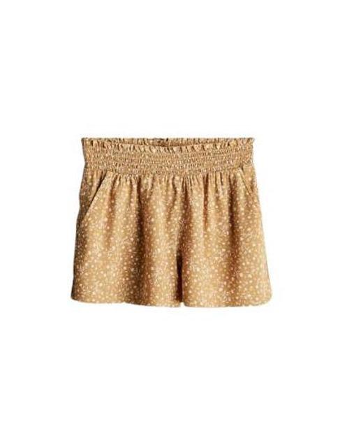 Шорты H&M с цветами 158 см Коричневый (1230621)