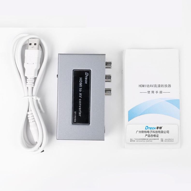 Конвертер сигнала HDMI в AV HD Dtech DT-7019A (1480450428)