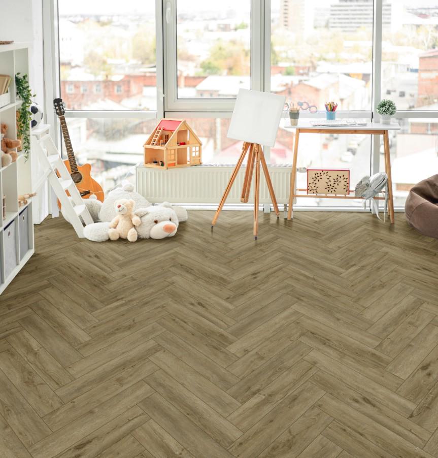 Ламинат виниловый SPC LVT Aberhof Carmelita английская елка (0532) - фото 3 Ламинат виниловый SPC LVT Aberhof Carmelita английская елка (0532) - фото 3