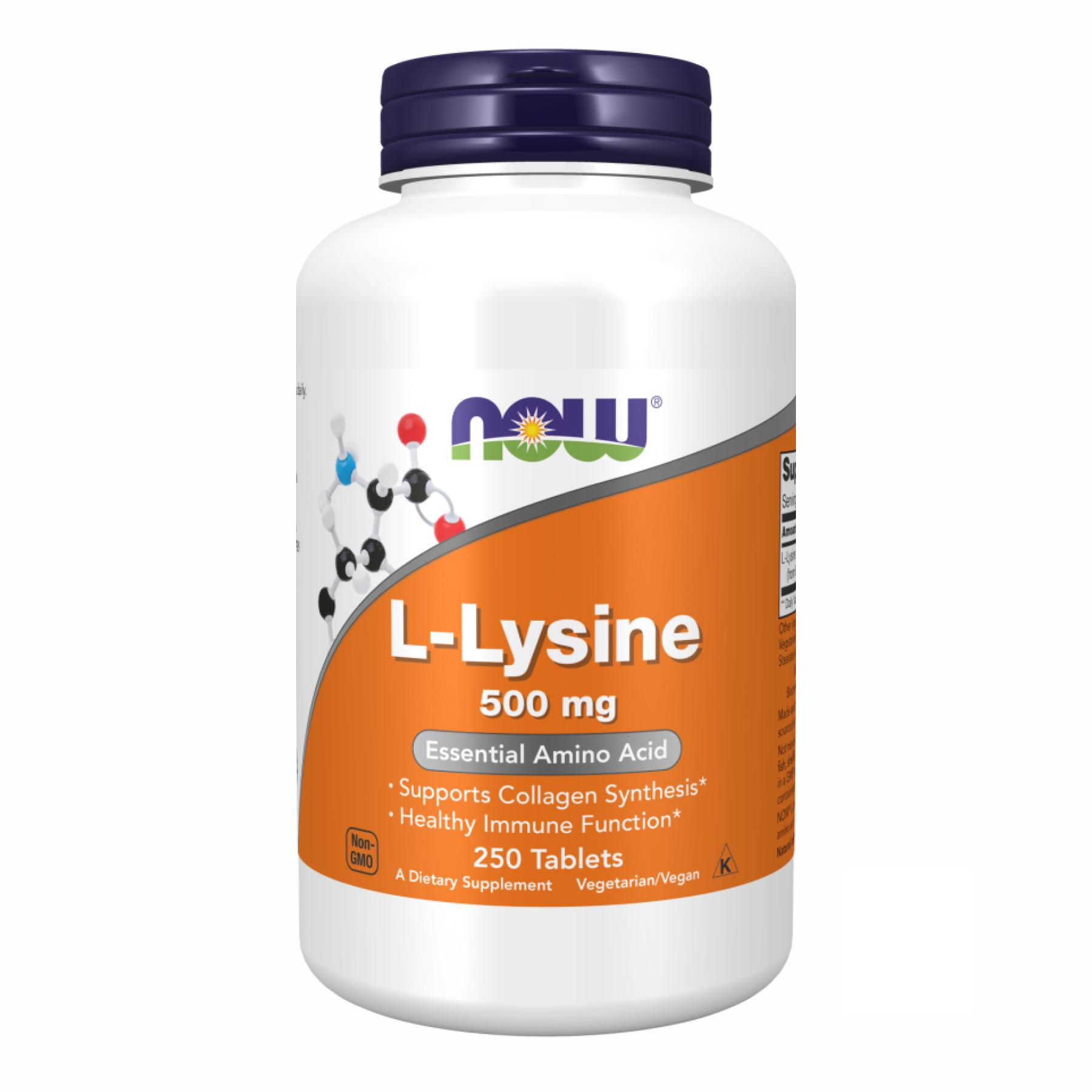 Аминокислота Lysine 500 mg 250 tabs (2022-09-1167)