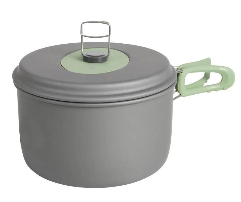 Набір посуду Bo-Camp Explorer XL 4 Pieces Hard Anodized Grey / Green. - фото 12 Набір посуду Bo-Camp Explorer XL 4 Pieces Hard Anodized Grey / Green. - фото 12