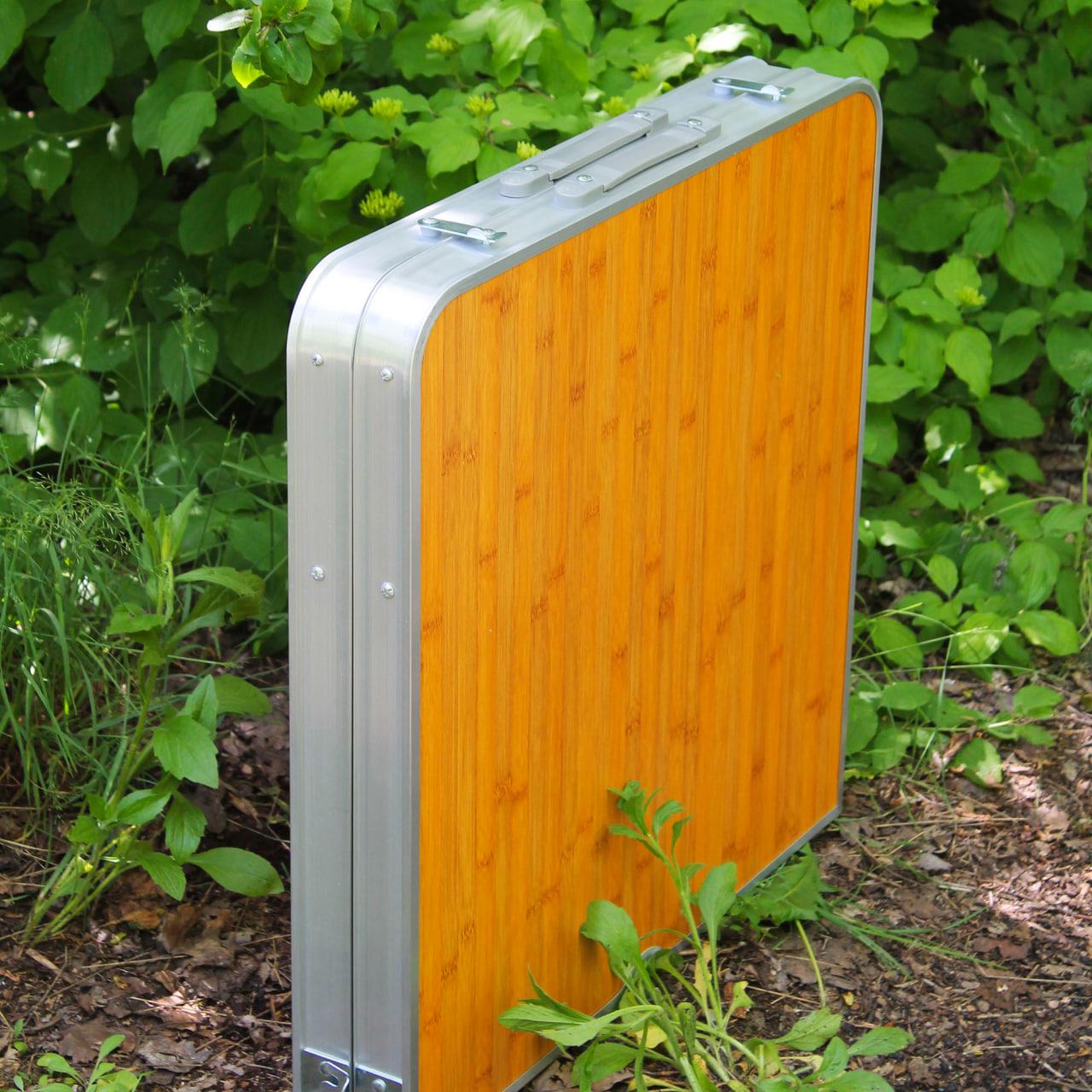 Розкладний стіл для пікніка посилений та стільці Помаранчевий (SP00484) - фото 7 Розкладний стіл для пікніка посилений та стільці Помаранчевий (SP00484) - фото 7