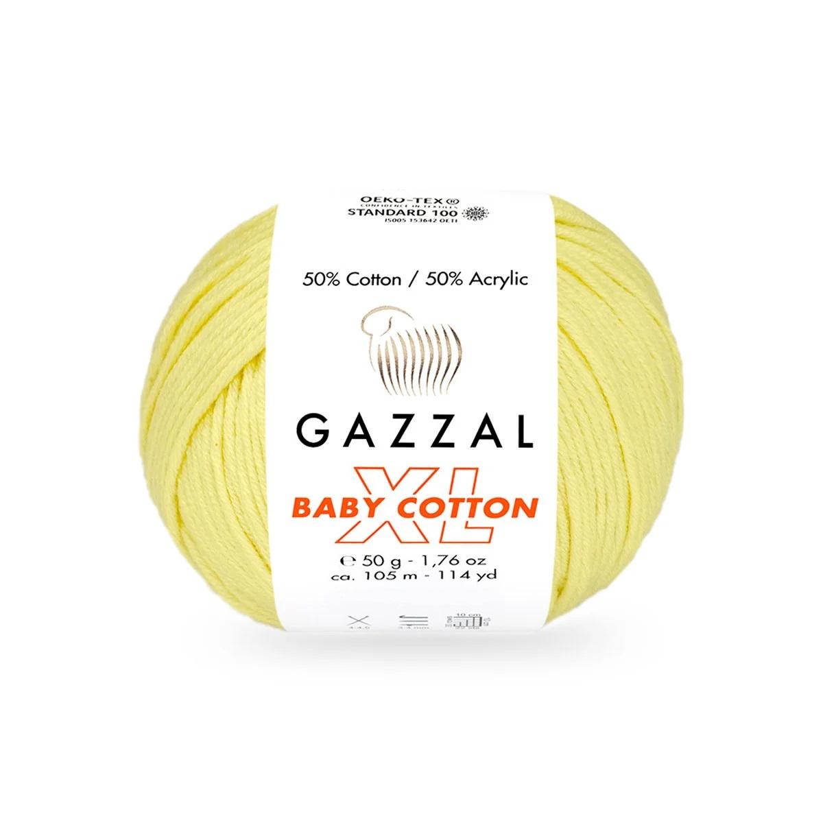 Пряжа Gazzal BabyCotton XL 3413 Пряжа Gazzal BabyCotton XL 3413
