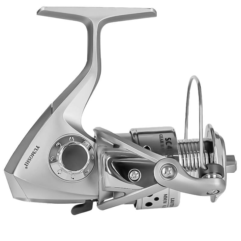 Катушка безынерционная Yumoshi SC 4000 Silver рыболовная - фото 4 Катушка безынерционная Yumoshi SC 4000 Silver рыболовная - фото 4