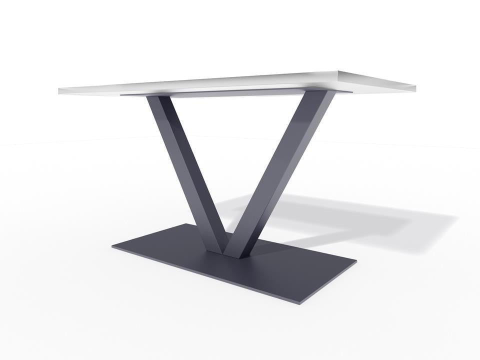 Барный стол Loft NS-160 930x1400x600 мм Черный (6156d5793edc877ba858986f)