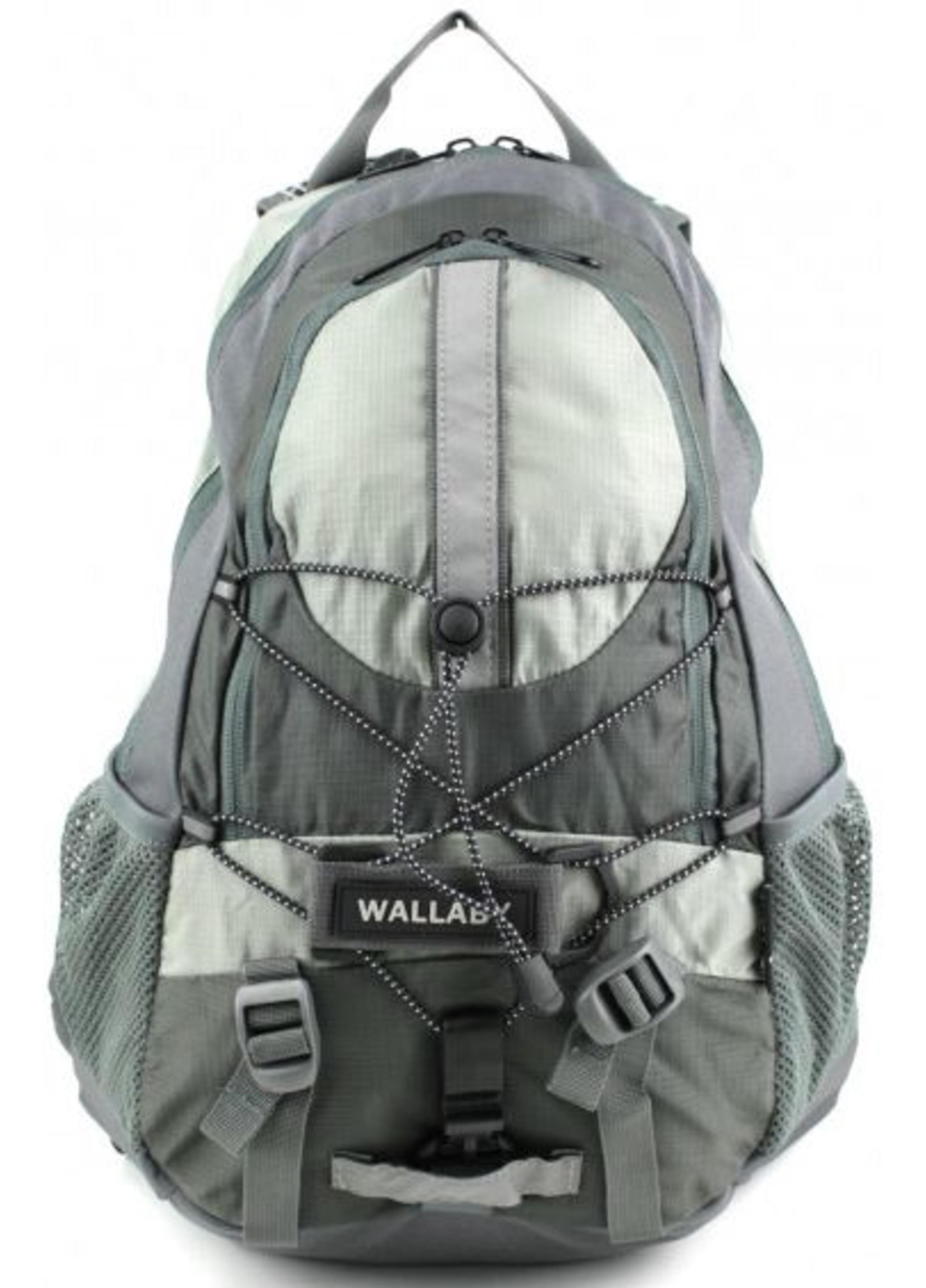 Велорюкзак Wallaby 14 л Сірий (Е452 grey)
