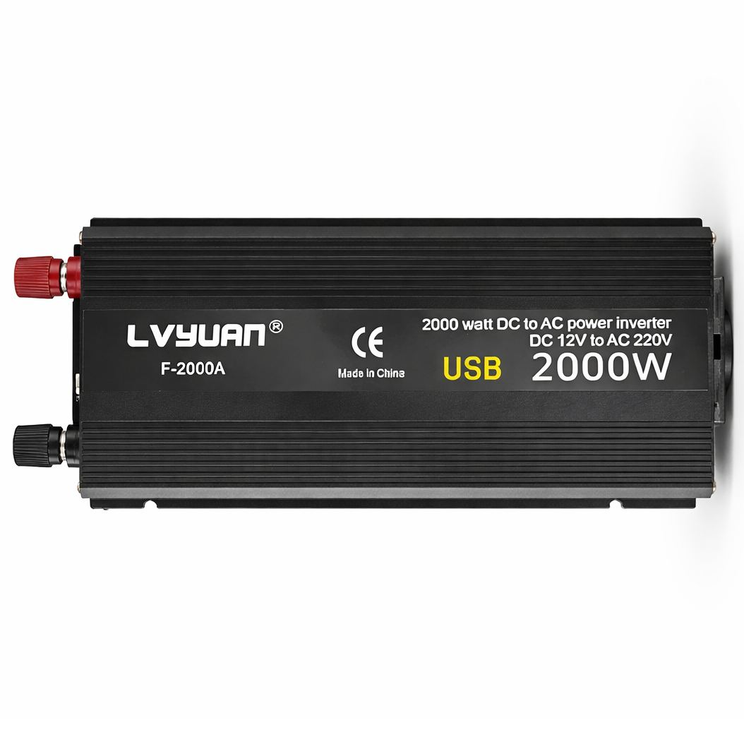 Инвертор Lvyuan F-2000A 12-230V 1000 W/2000 W модифицированная синусоида