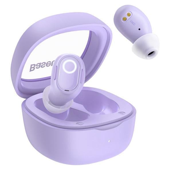 Наушники беспроводные Baseus Bowie WM02 True Wireless BT5.3 40/300 mAh 5h Purple (NGTW180105)