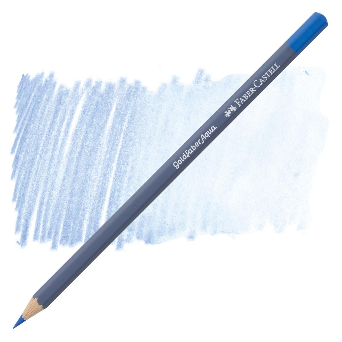 Карандаш акварельный Faber-Castell GoldFaber Aqua 140 Light Ultramarine (114640)