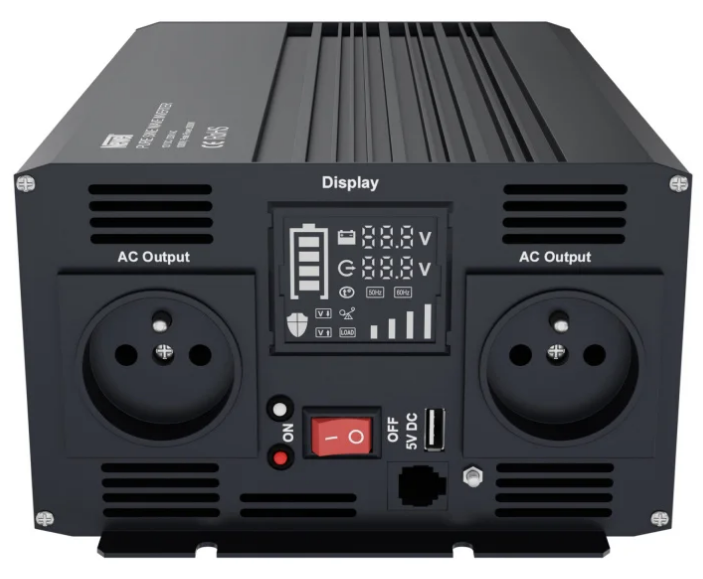 Інвертор 12220 Newell з чистою синусоїдою 1000 Вт (1971843442) - фото 3 Інвертор 12220 Newell з чистою синусоїдою 1000 Вт (1971843442) - фото 3