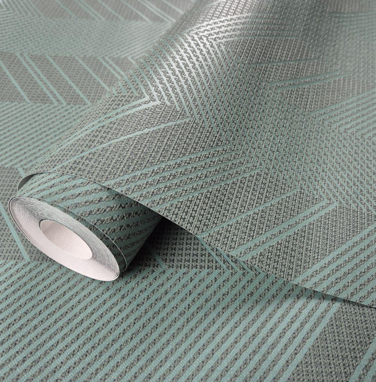 Обои виниловые Marburg 30803 0,53х10,05 м Зеленый (29747248)