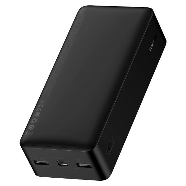 Повербанк Baseus Bipow Digital Display 30000 mAh 15W Black (PPDML-K01) - фото 3