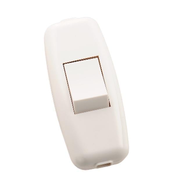 Вимикач навісний Lezard Білий (715-1100-611)