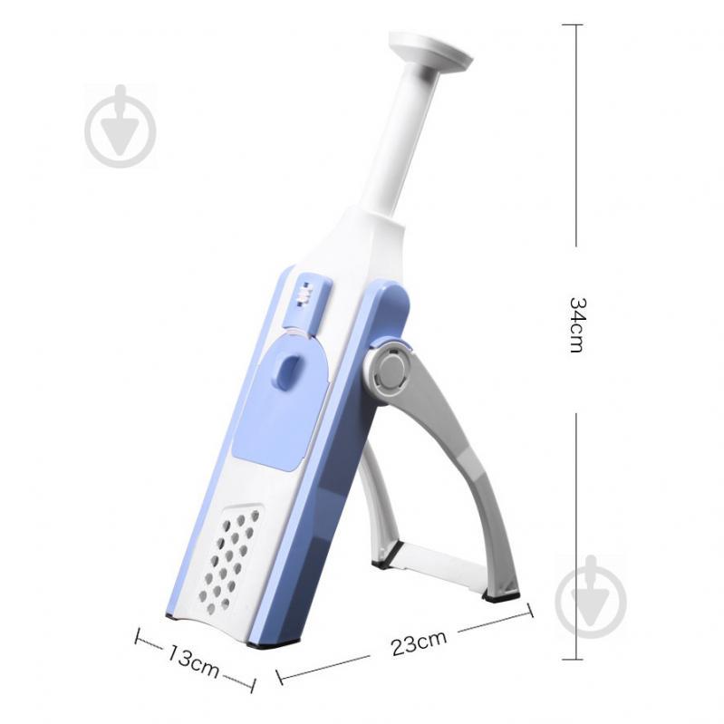 Мультислайсер Овочерізка для овочів та фруктів Safe Mandoline Slice WN-03 з контейнером, слайсер, терка - фото 7 Мультислайсер Овочерізка для овочів та фруктів Safe Mandoline Slice WN-03 з контейнером, слайсер, терка - фото 7
