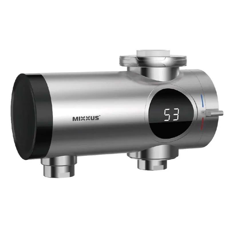 Проточный водонагреватель MIXXUS Electra 770-E с креплением на излив 3,3 kW Chrome (MI6511) Проточный водонагреватель MIXXUS Electra 770-E с креплением на излив 3,3 kW Chrome (MI6511)