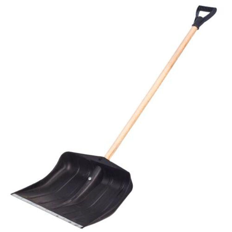 Лопата для снега с ручкой (№ 1725)