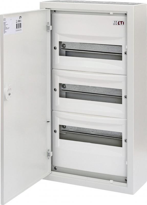 Щит розподільний ETI WRP12-3 36 модулів IP30 навісний металевий 570х313х120 мм (1101377) Щит розподільний ETI WRP12-3 36 модулів IP30 навісний металевий 570х313х120 мм (1101377)