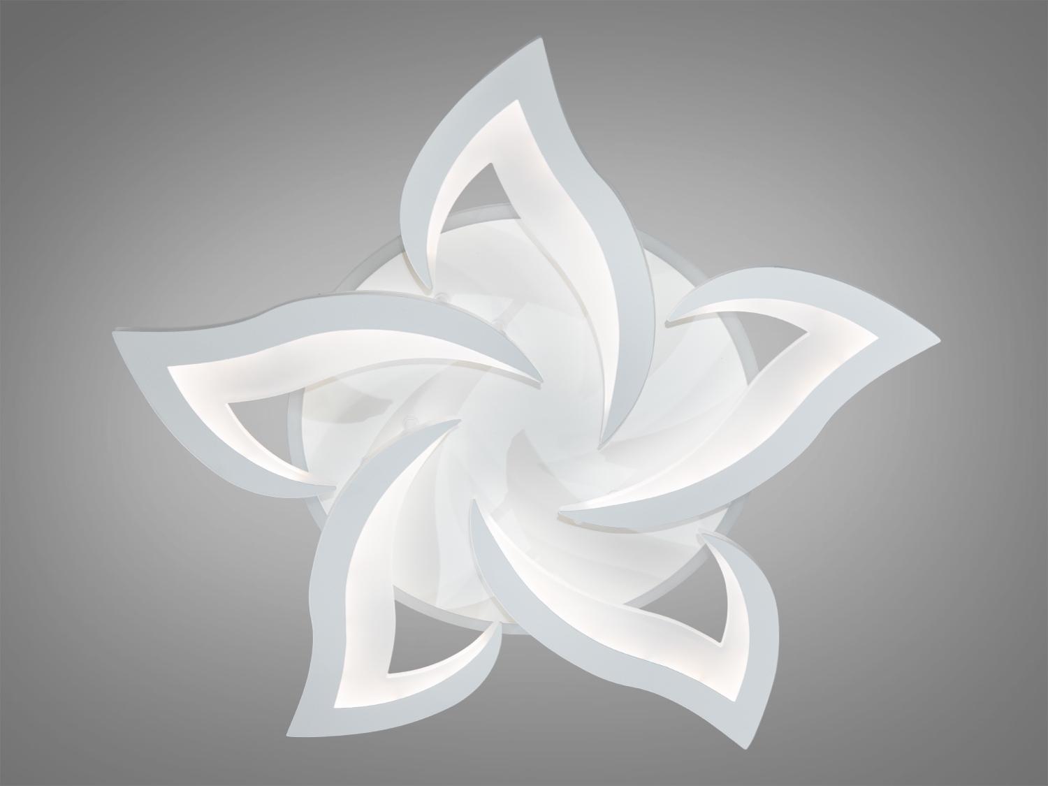 Люстра потолочная Led с диммером и подсветкой 75W (8146/5Wh 3col dim) - фото 3 Люстра потолочная Led с диммером и подсветкой 75W (8146/5Wh 3col dim) - фото 3