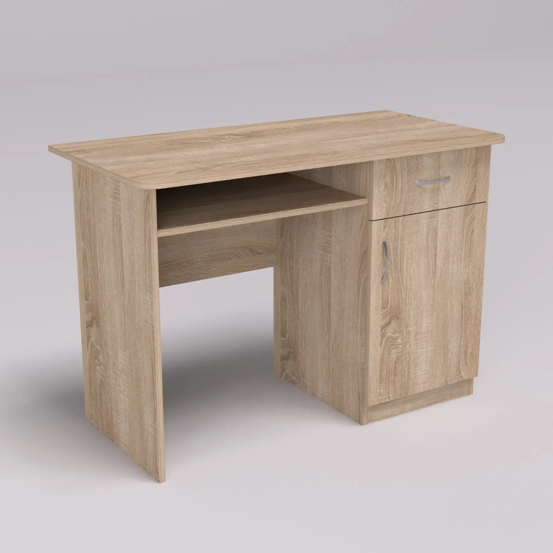 Стіл письмовий Kontinent СП-1 №10 110х55х76 см Дуб Сонома (55767858) - фото 2 Стіл письмовий Kontinent СП-1 №10 110х55х76 см Дуб Сонома (55767858) - фото 2