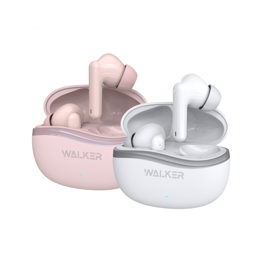 Наушники Bluetooth WALKER WTS-37 White - фото 7