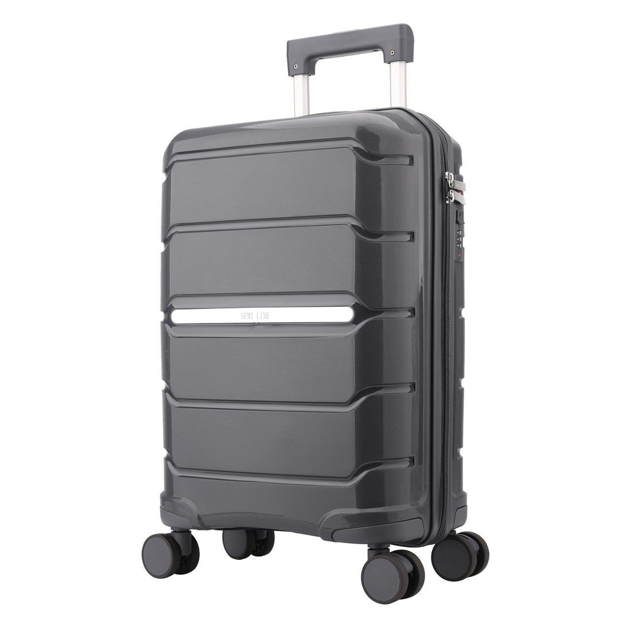 Чемодан SEMI LINE 20" S Graphite (T5835-1)